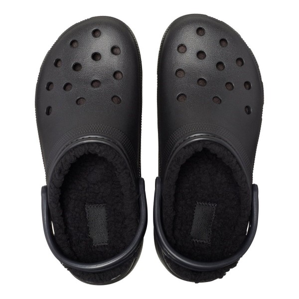 Crocs Ciabatte Classic Platform Lined Clog W Nero